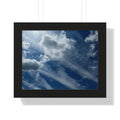 Dramatic Cloudscape Framed Poster | Sky Photography Wall Art