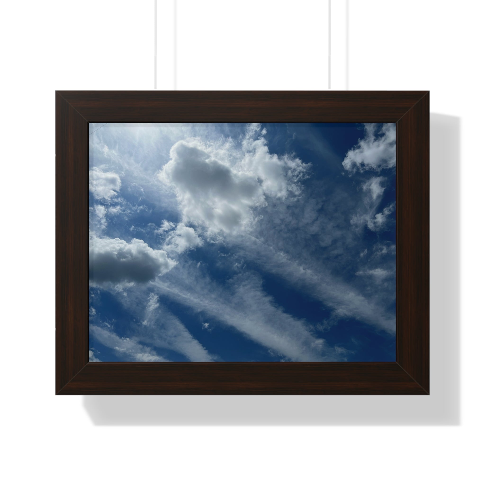 Dramatic Cloudscape Framed Poster | Sky Photography Wall Art