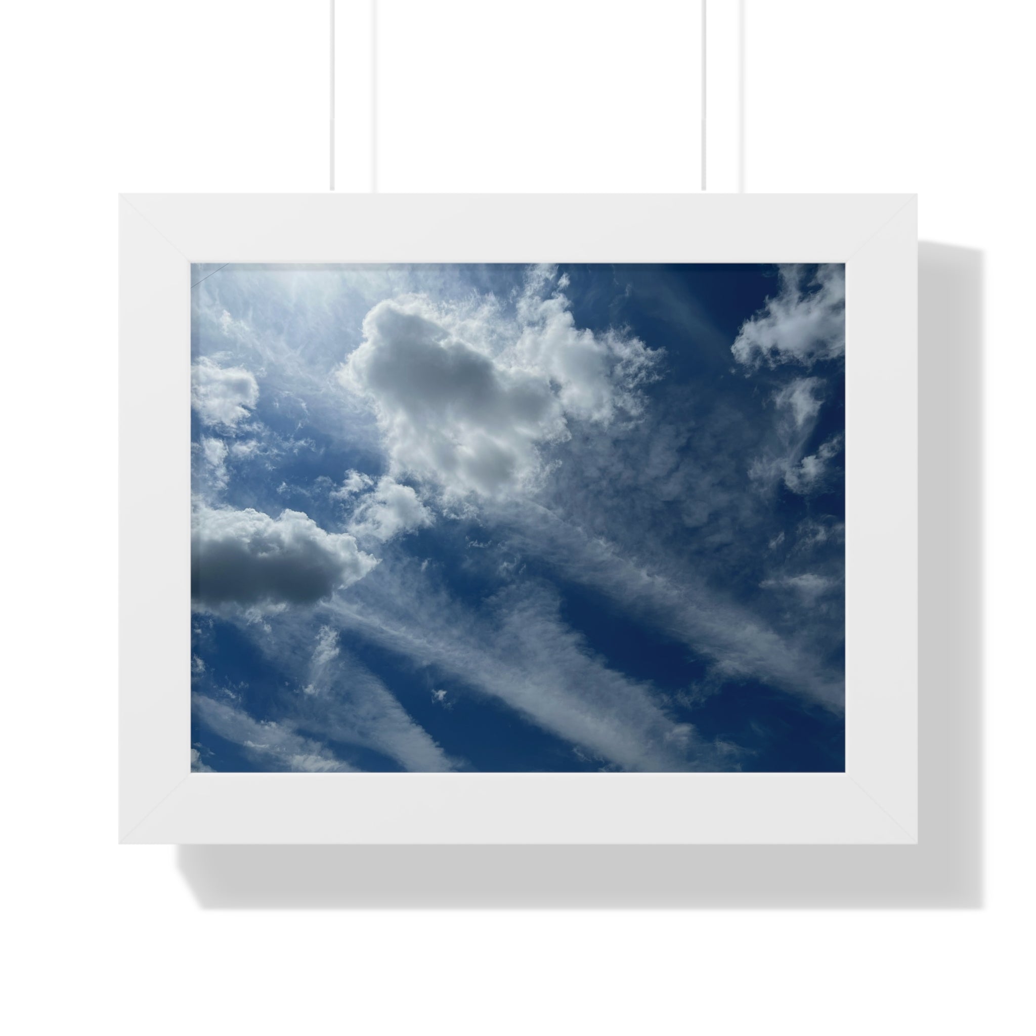 Dramatic Cloudscape Framed Poster | Sky Photography Wall Art